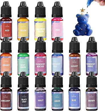 patike smederevo: DEWEL set tečnih boja za sapune – 16 x 10 ml, visoko koncentrisani — 1