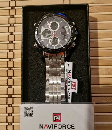 Qol saatları: Yeni, Qol saatı, NaviForce, rəng - Qara — 6