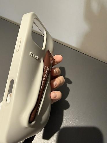 ucuz parca: Rhode dodaq balzamı tutacağı olan telefon qabı Original🆘 İphone — 2