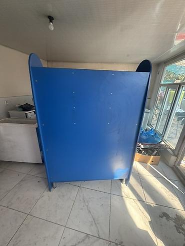 пластиковый ящик для овощей: Стеллаж Для продуктов, Лофт, 180 см * 120 см * 50 см, 
Б/у — 3