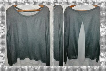 krem pantalone i bela kosulja: Nova bluza H&M - M Divna, zanimljiva bluza H&M Pazuh 49-50