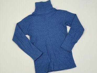 sweterek popielaty bawelna lub wełna ciemny popiel: Sweterek, Happy, 8 lat, 122-128 cm, stan - Dobry