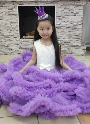 на 8 лет: Детское платье Monaliza, цвет - Белый