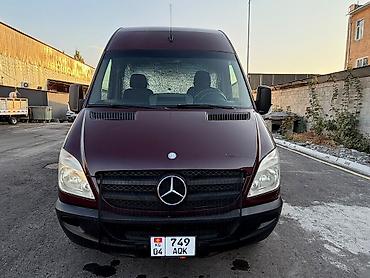 спринтер бортовое: Mercedes-Benz Спринтер: 2008 г., 2.2 л, Автомат, Дизель, Фургон — 1