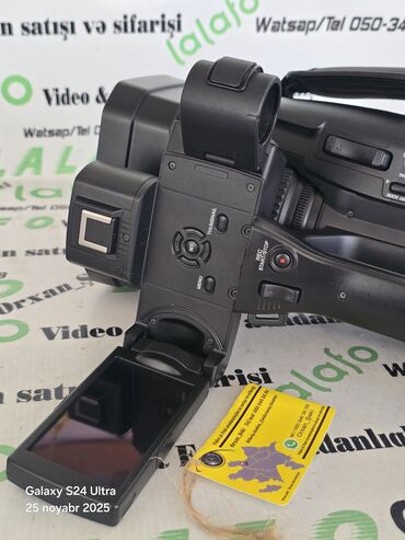 Videokameralar: Sony NXCAM NX100 peşəkar video kamera Kamera yeni gəldi Azərbaycanda — 6