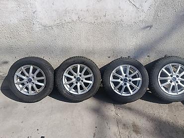 Дисктер: Дөңгөлөктөр монтажда 175 / 65 / R 14, Кыш, Колдонулган, Комплект, Жеңил унаалар, Куйма, тешиктери - 4 — 2