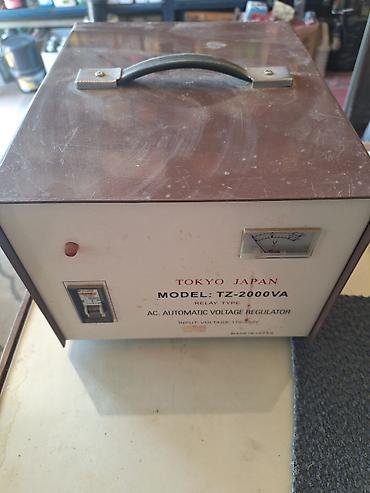 audio kabel: AC Avtomatik Gərginlik Tənzimləyicisi (Stabilizator) Model: TZ-2000VA — 3