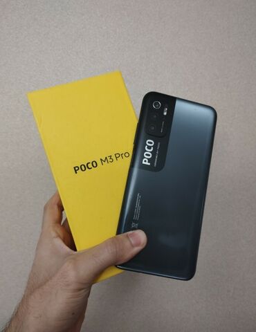 xiaomi poco m3 pro qiymeti: Poco M3 Pro 5G, 128 GB, rəng - Boz, Sensor, Barmaq izi, Face ID