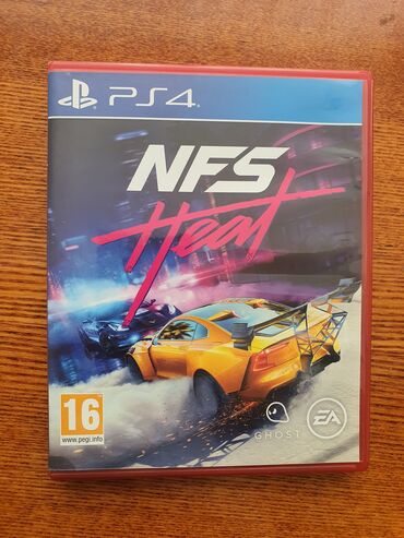 Oyun diskləri və kartricləri: Playstation 4 və 5 üçün need for speed heat oyunu. barter var .disk