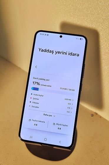 5g wifi modem: Samsung Galaxy S22, 128 GB, rəng - Qara, Zəmanət, Düyməli, Barmaq izi — 1