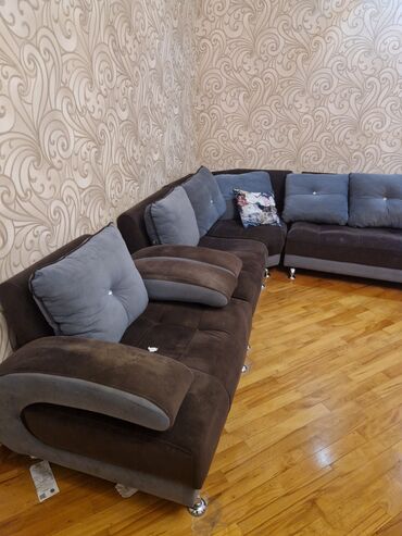 Divanlar: Künc divan, İşlənmiş, Açılmayan, Bazasız, Çatdırılma yoxdur — 10