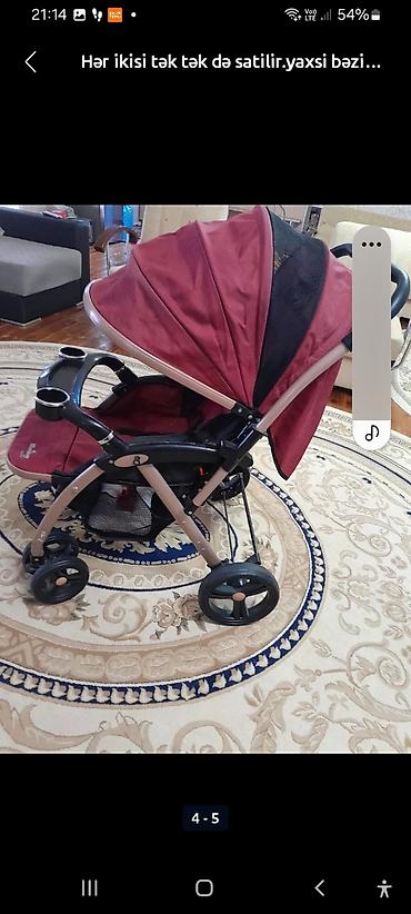 Modullu arabalar: Uşaq arabası + daşıma oturacağı (ayrılıqda da istifadə oluna bilər) — 1