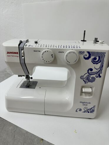 машинка для шитя: Швейная машина Janome, Автомат
