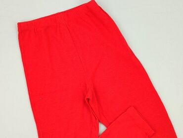 czerwone spodnie pepco: Leggings size M