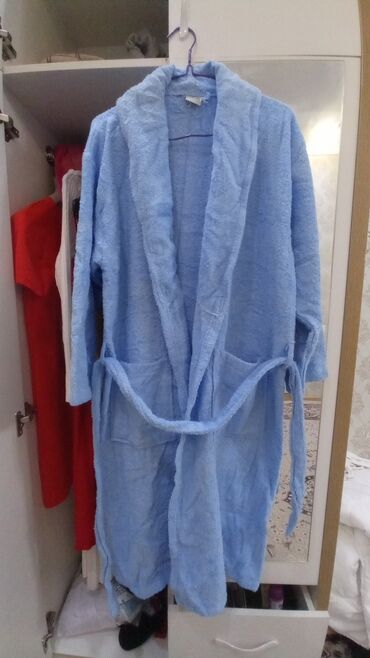 мужские банные халаты: Цвет - Голубой
