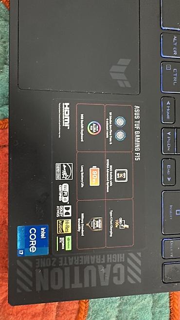 Ноутбуки ASUS: Игровой ноутбук ASUS TUF Gaming F15 (модель в системе — 6
