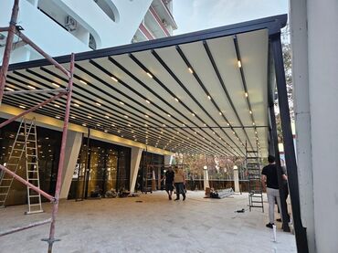 Naveslər, markizlər: Məhsul/Xidmət: Teras və fasad üçün avtomatik tent/pergola sistemləri — 10