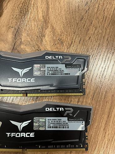 ssd 2: Оперативная память (RAM) для ПК, Б/у, T-Force, 16 ГБ, DDR4, 3000 МГц — 3