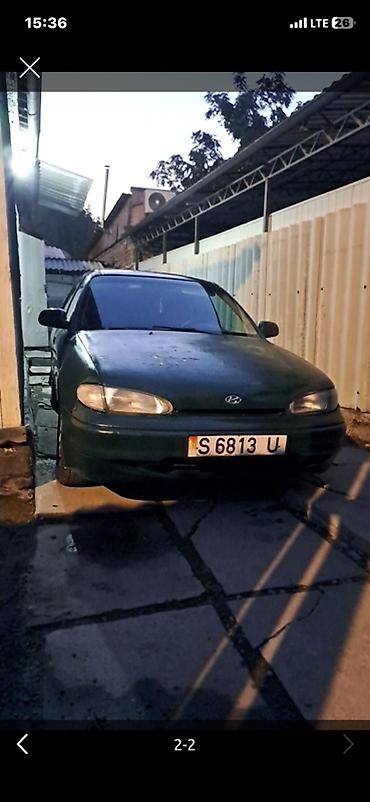 дешевые машины из китая: Hyundai Accent: 1995 г., 1.5 л, Механика, Бензин, Седан — 2