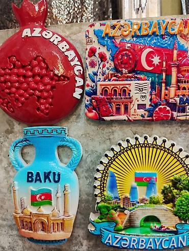 milli: Milli suvenirlər. Maqnitlər. 
Ünvan Amay ticarət mərkəzi maqazin225 — 3