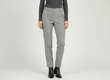 Women's Pants: Esmara, Spodnie materiałowe damskie, rozmiar L
