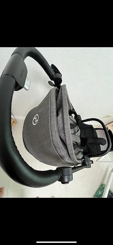 коляска sybex: Коляска-прогулка Cybex Mios (линейка Platinum), цвет серый меланж с — 3