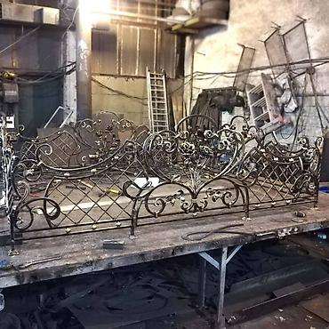 Сварка: Ограда на могилу Кованая Оградка Кованные оградки Ограждение — 21