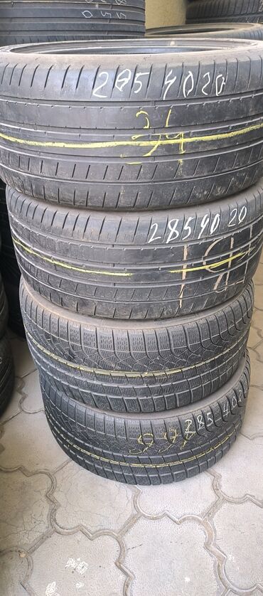 сколько стоят зимние шины на машину: Шиналар 285 / 40 / R 20, Жай, Колдонулган, Жеңил унаалар, Германия, Dunlop