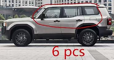 ветровик скутер: Тойота Прадо 250 . Ветровики 6 шт — 2