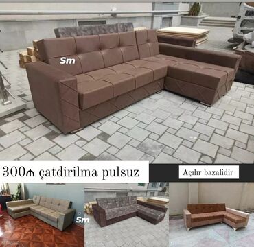 Divanlar: Künc divan, Yeni, Açılan, Bazalı, Vеlur parça, Pulsuz çatdırılma — 5