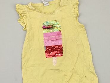 Koszulki: Koszulka, Lindex, 5-6 lat, 110-116 cm, stan - Zadowalający