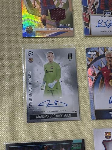 Спорт и хобби: FC Barcelona kolleksiya kartları – imzalı və limitli -Topps Certified — 1