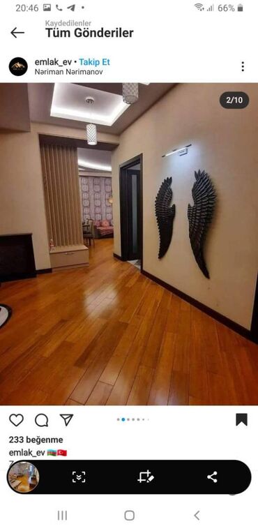 Uzunmüddətli kirayə mənzillər: Azadliq metrosuna yaxin 14 mertebeli binanın 10-cu mərtəbəsində — 9