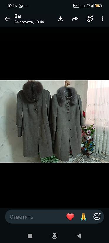 куртка lining: Женские зимние пальто с меховым воротником - Цвет: серый меланж - — 2