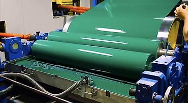листы железа: Окрашенная рулонная сталь (coil-coated, ППЛ/ПЭП), рулоны. Назначение — 1