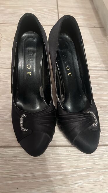 обувь оригинал: Туфли Dior, 36, цвет - Черный
