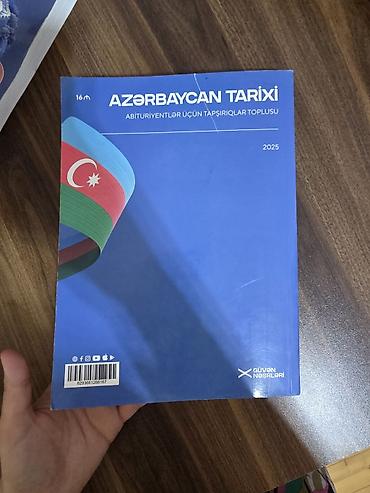 cavablar: Azərbaycan Tarixi – Abituriyentlər üçün tapşırıqlar toplusu (2025) — 2
