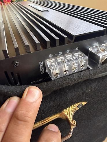 avto registrator: DB Apocalypse 2000rms 4000wat bass qutusu + Soundmax monoblok — 3