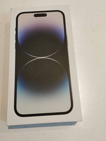 apple 14 pro max qiymeti: IPhone 14 Pro Max, 128 GB, Qara, Barmaq izi, Face ID, Sənədlərlə