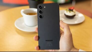 Samsung: Samsung Galaxy S23 Plus, Б/у, 256 ГБ, цвет - Черный, 1 SIM, eSIM