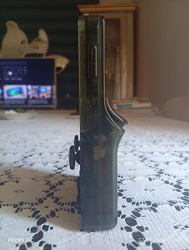 nintendo switch lite 100$: R35S Portativ retro oyun konsolu - Şəffaf (tünd yaşıl) korpus — 2