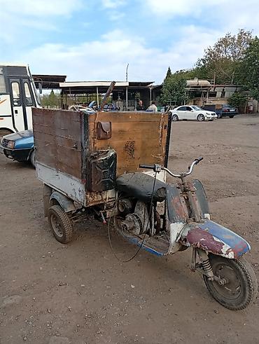 moped 49 cc: Üçtəkərli yük motoskleti - Konstruksiya: Ön hissəsi skuter tipli — 1