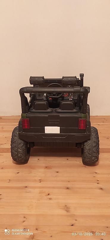 airsoft silah satis: Uşaq üçün akkumulyatorlu elektrik maşın – off-road Jeep tərzində - — 4