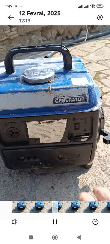 generator qiyməti: Benzin Generator Ünvandan götürmə