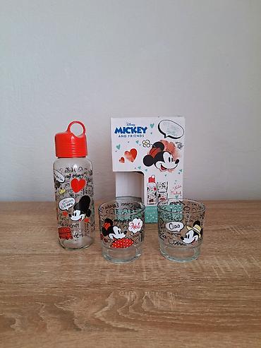 mango torbe srbija: Nov poklon Disney set boca i 2 čaše za vodu, sok. Nov Disney set boca — 1