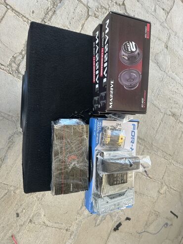 BAW: Aparatura satilir. 2 cut massive 16sm 300v 150rms herbiri kohne