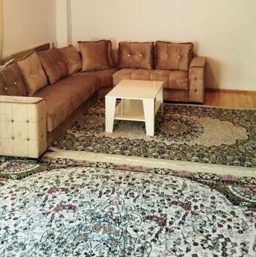 metbex kunc divan desti: Künc divan dəsti - hər iki tərəf bazalıdır. - Rəng: Qum-bej tonları -