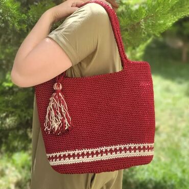 Çantalar: Сумки, рюкзаки, клатчи вязаные — 16