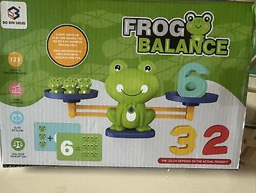 qurbaga: Frog Balance – Uşaq üçün riyazi tarazlıq oyuncağı Məzmun: - Qurbağa — 1