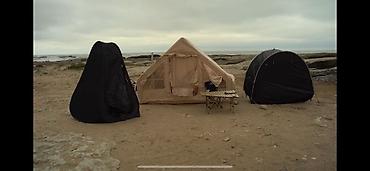 ev tipi çadır: Hava ile cadir dus kabina unitaz esya ve ya moto velosped saxlma otaqi — 3
